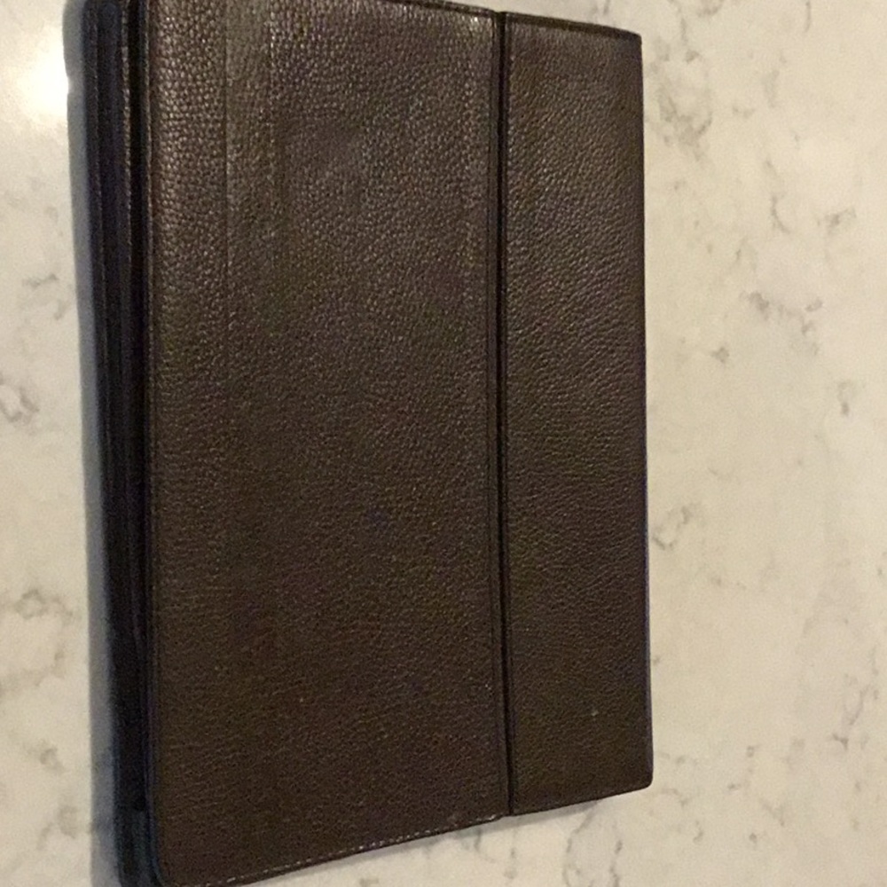 Coach genuine leather IPad cover